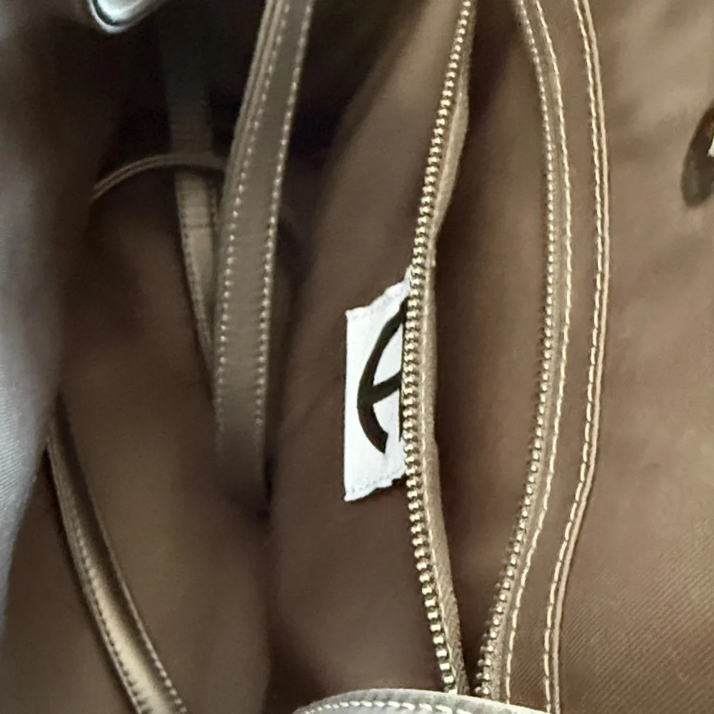 Telfar Large Pewter/Gray Tote Bag - Picture 3 of 3